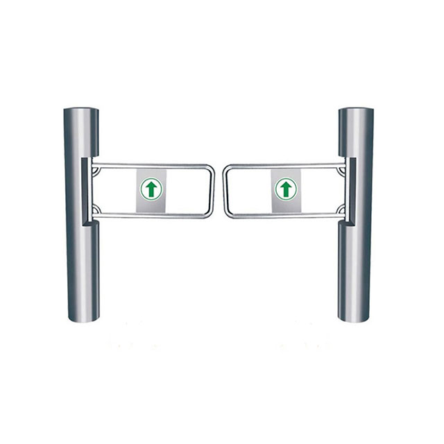 Access Control Swing Turnstile Gate For Supermarket