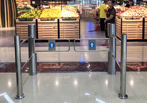 The Supermarket Entrance in China