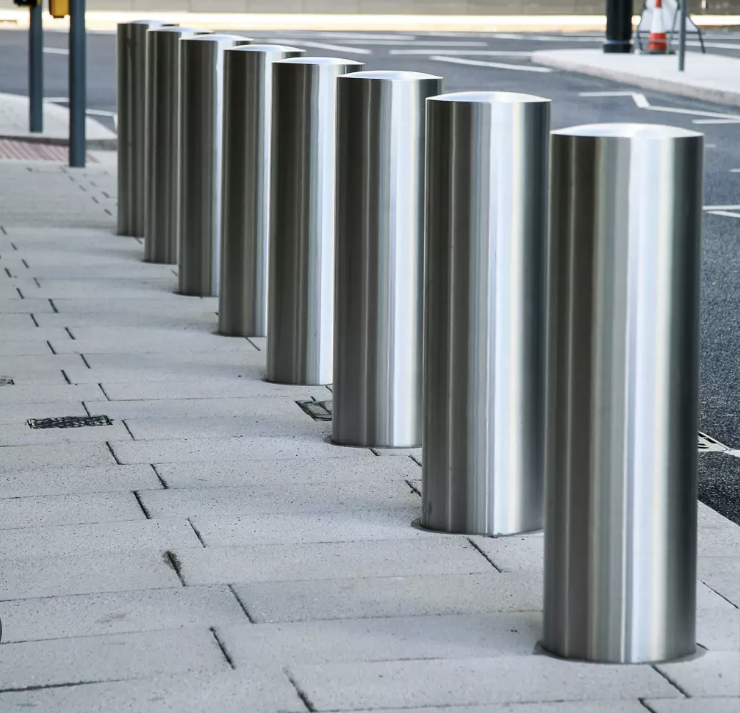 Functional bollards can be used in a variety of situations